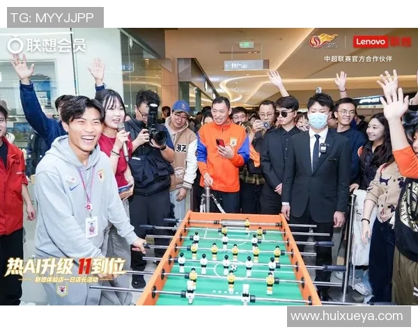 足球ai球星街头摆摊引爆热潮吸引无数球迷围观互动